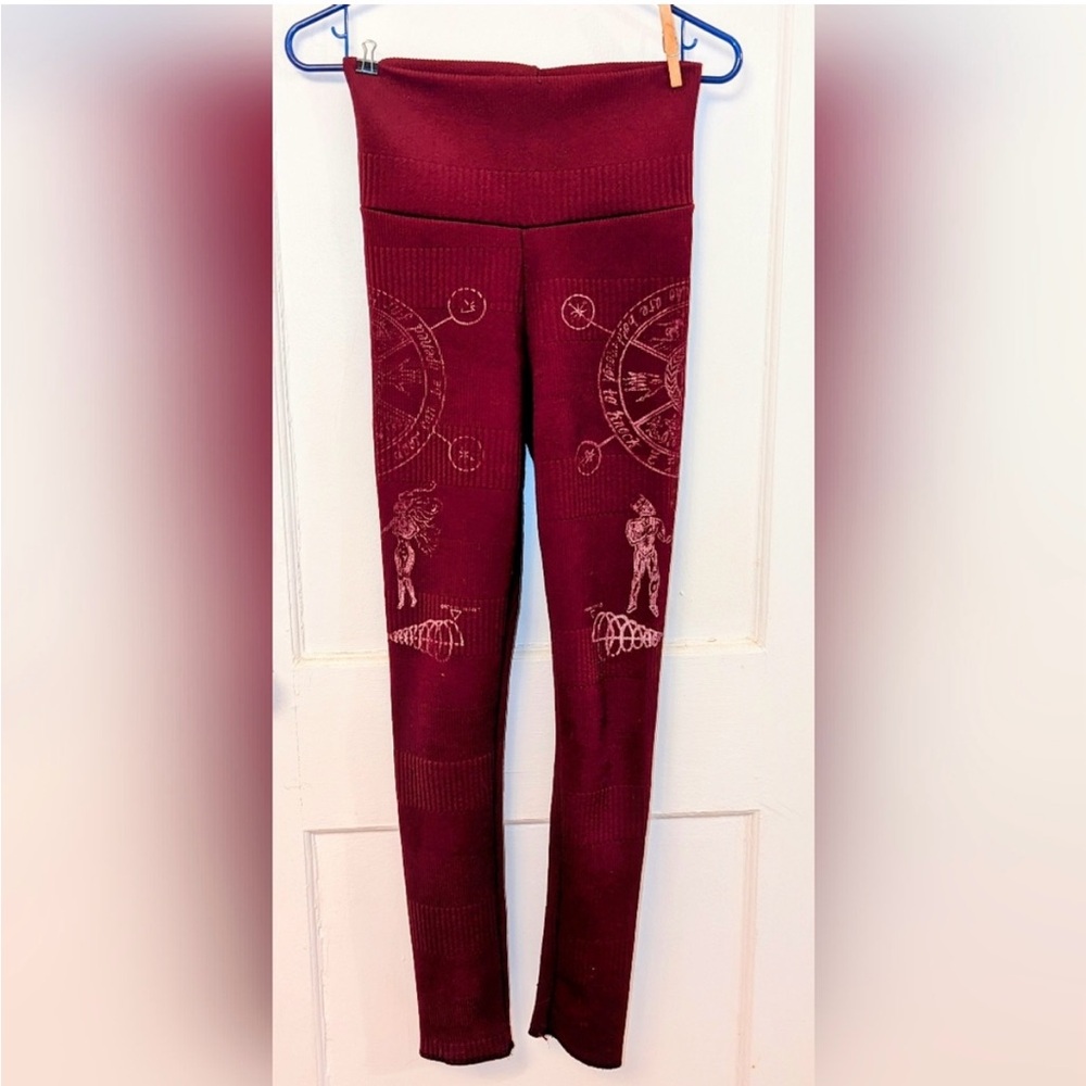 Toxic Vision Another World Ribbed Leggings